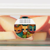Katten Labels (Aangebracht)