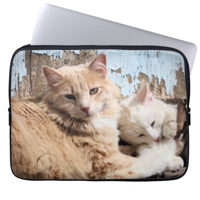 Katten Laptop Sleeve (Voorkant)