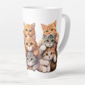 Katten Latte Mok (Rechterhoek)