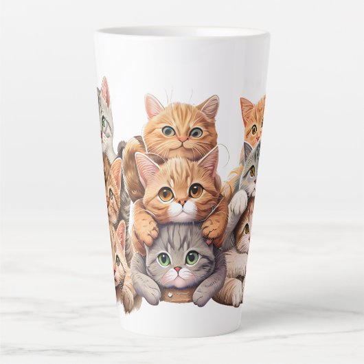 Katten Latte Mok (Voorkant)