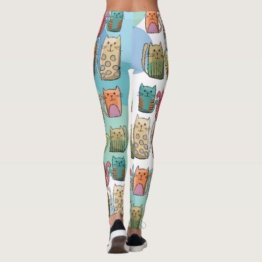 Katten! Leggings (Achterkant)