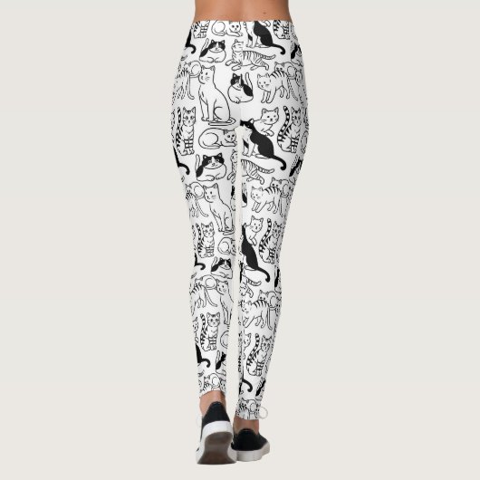 Katten Leggings (Achterkant)