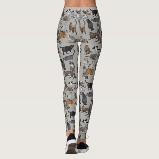 Katten Leggings (Achterkant)