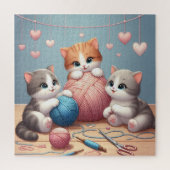 Katten legpuzzel (Verticaal)