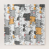 Katten Legpuzzel (Horizontaal)