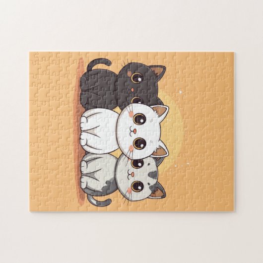 katten legpuzzel (Horizontaal)