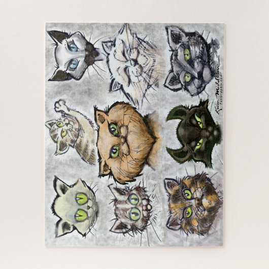 Katten Legpuzzel (Verticaal)