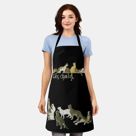 Katten (Les Chats), Alexandre Steinlen Schort (Gedragen)