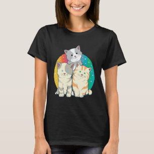 Katten Leuke kittens Mooie Huisdieren Mooie dieren T-shirt