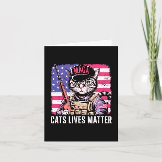Katten Levens Kaart (Voorkant)