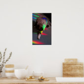 Katten = Licht & Liefde Poster (Keuken)