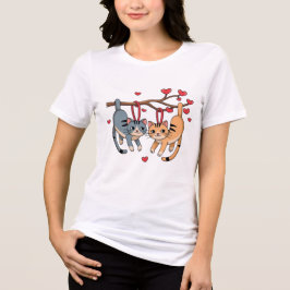 Katten Liefde Tri-Blend Shirt