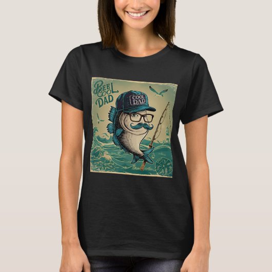 Katten Liefde Vissen Kat T-shirt (Voorkant)