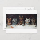 Katten, Louis Wain Briefkaart (Voorkant / Achterkant)