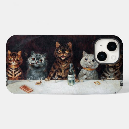 Katten, Louis Wain Case-Mate iPhone Case (Achterkant (horizontaal))