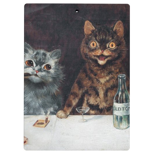 Katten, Louis Wain Klembord (Achterkant)