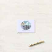 Katten Louvre Parijs - Geniet Notities 4" x 3" Post-it® Notes (Op bureau)
