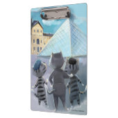 Katten Louvre Parijs - Klembord (Links)