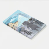 Katten Louvre Parijs - Notities 10" x 6" Post-it® Notes (Schuin)