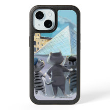 Katten Louvre Parijs - Otterbox Phone Case