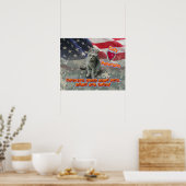 Katten Love Veterans - Poster (Keuken)