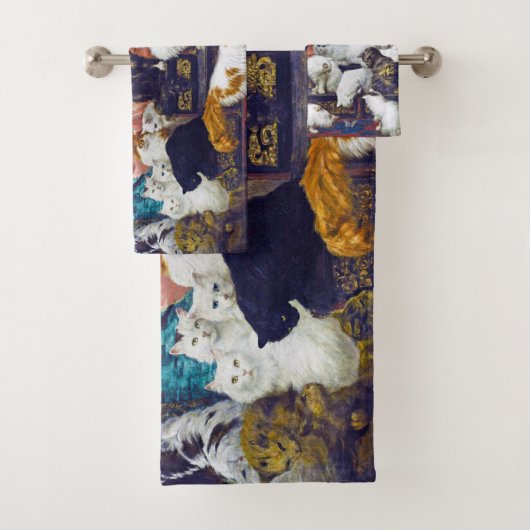 Katten (Lovers van mijn vrouw), Carl Kahler Bad Handdoek (Insitu)