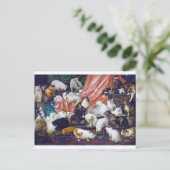 Katten (Lovers van mijn vrouw), Carl Kahler Briefkaart (Staand voorkant)