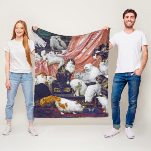 Katten (Lovers van mijn vrouw), Carl Kahler Fleece Deken