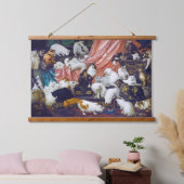 Katten (Lovers van mijn vrouw), Carl Kahler Hangend Wandkleed (Slaapkamer)