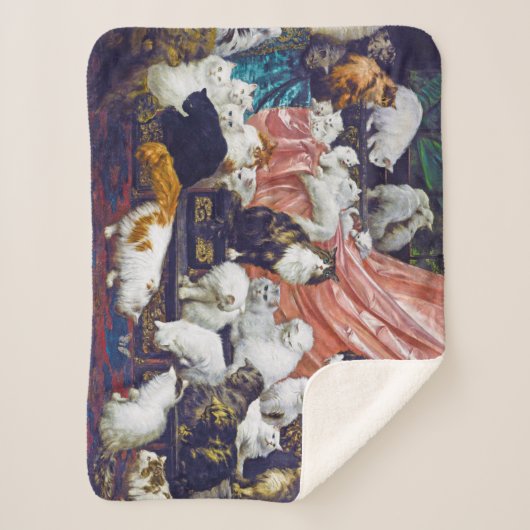 Katten (Lovers van mijn vrouw), Carl Kahler Sherpa Deken (Voorkant)