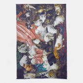 Katten (Lovers van mijn vrouw), Carl Kahler Theedoek (Verticaal)