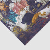 Katten (Lovers van mijn vrouw), Carl Kahler Tissuepapier (Detail)