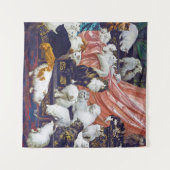 Katten (Lovers van mijn vrouw), Carl Kahler Wandkleed (Voorkant (horizontaal))