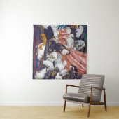 Katten (Lovers van mijn vrouw), Carl Kahler Wandkleed (In Situ (horizontaal))