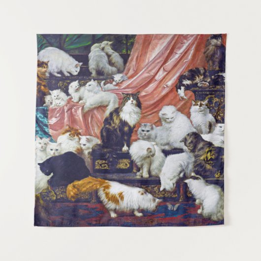 Katten (Lovers van mijn vrouw), Carl Kahler Wandkleed (Voorkant)