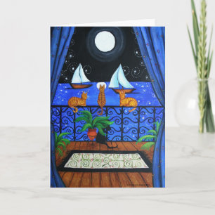 Katten Magische Night Nite Magic Kaart