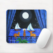 Katten Magische Night Nite Magic Muismat (Met muis)