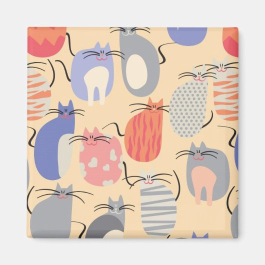 Katten Magneet (Voorkant)