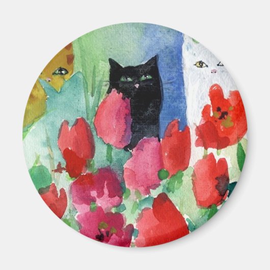  Katten Magneet (Voorkant)