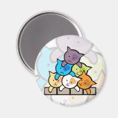 Katten Magneet (Voorkant / Achterkant)