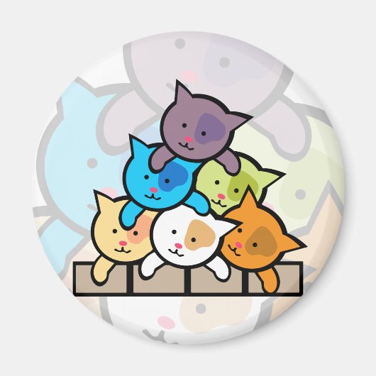 Katten Magneet (Voorkant)