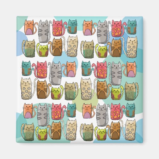 Katten! Magneet (Voorkant)