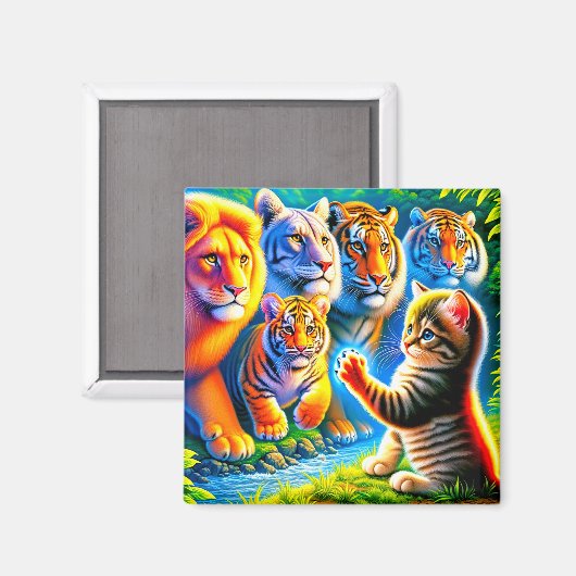 Katten Magneet (Voorkant / Achterkant)