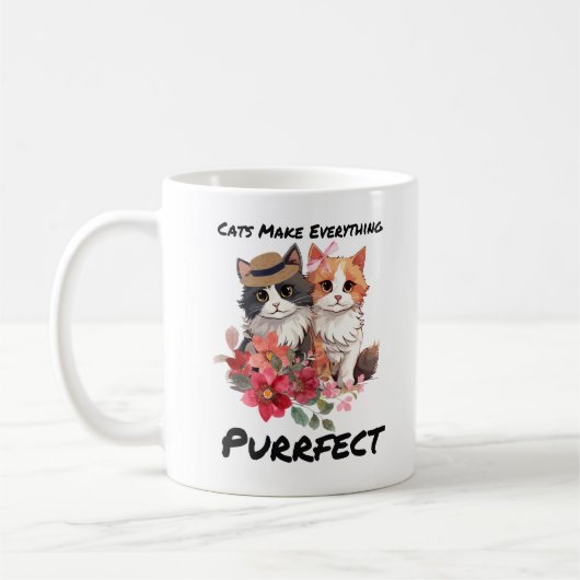 Katten maken alles perfect koffiemok (Links)