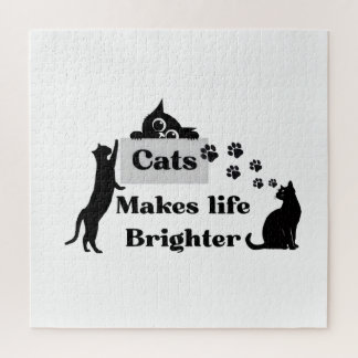 Katten maken het leven vrolijker – Zoete inspirati Legpuzzel