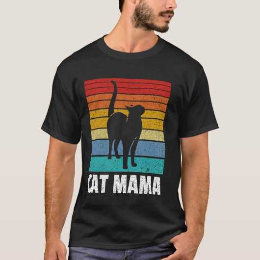 Katten mama t-shirt (Voorkant)
