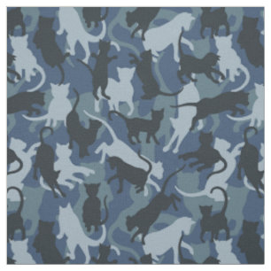 Katten Marine Camouflage Stof