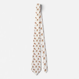 Katten Mauw Tigers op Ivoorkust Stropdas