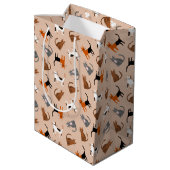 Katten Medium Cadeauzakje (Achterkant Gekanteld)