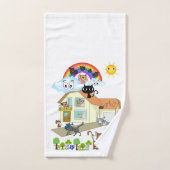 Katten & Meer Katten Badhanddoek Sets Bad Handdoek (Handdoek)